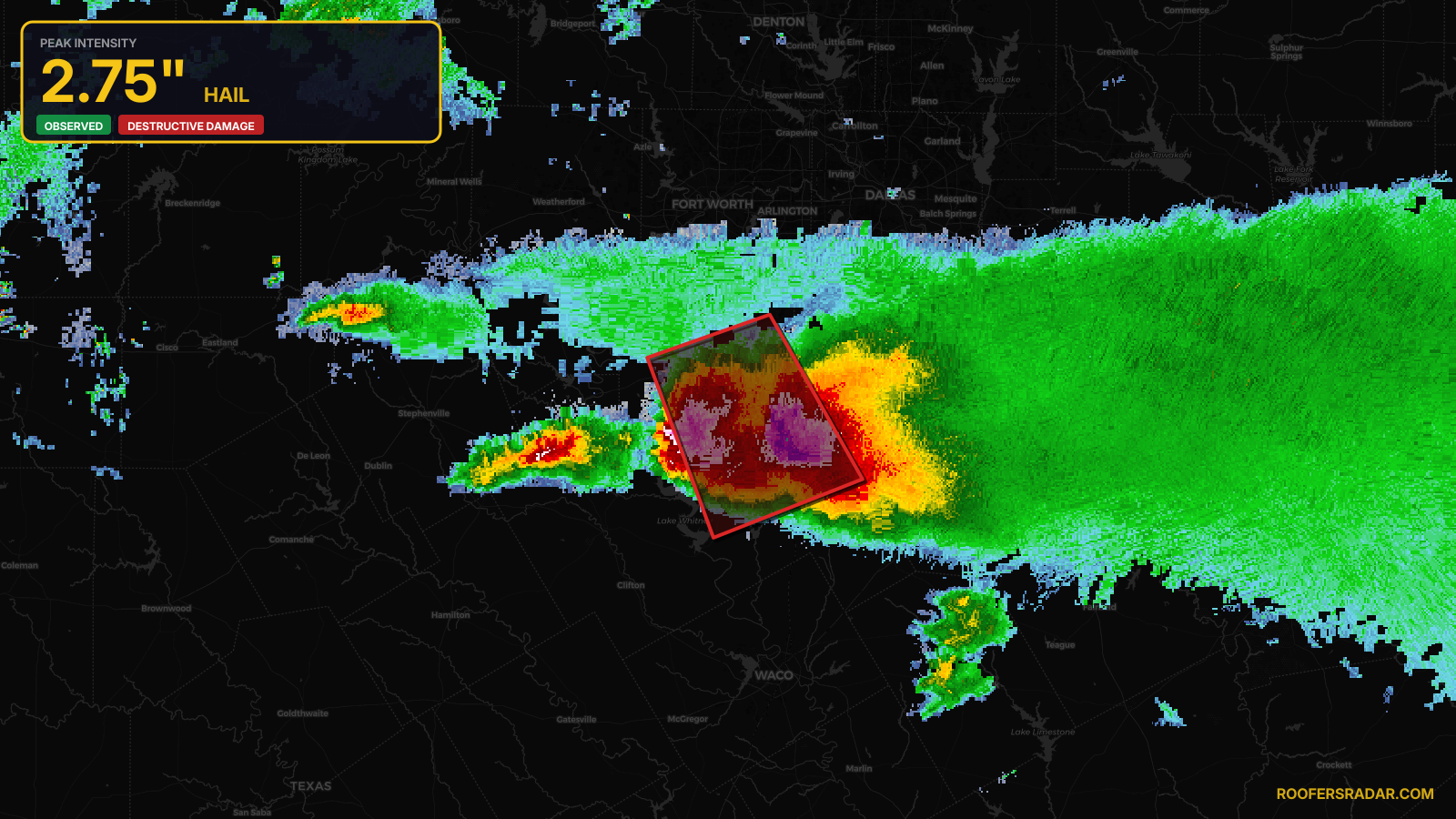 Severe Thunderstorm Warning issued April 28 at 7:08PM CDT until April 28 at 8:00PM CDT by NWS Fort Worth TX