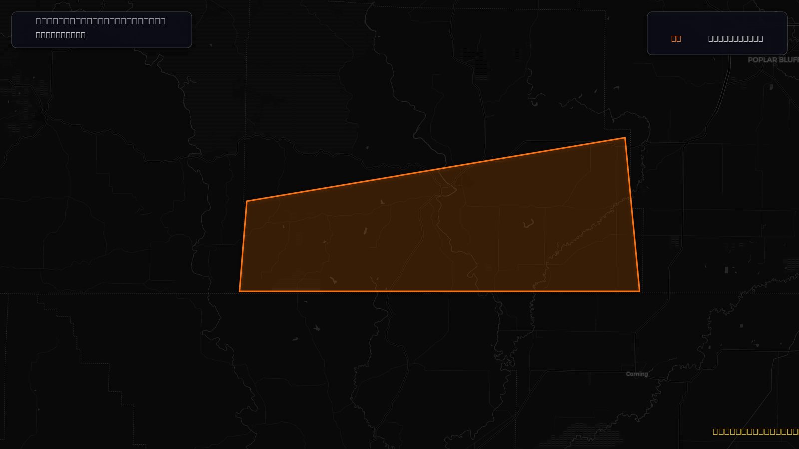 Severe Thunderstorm Warning — Ripley, MO