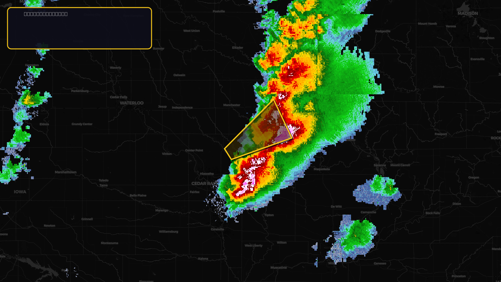 Severe Thunderstorm Warning — Delaware, IA; Dubuque, IA; Jones, IA; Linn, IA