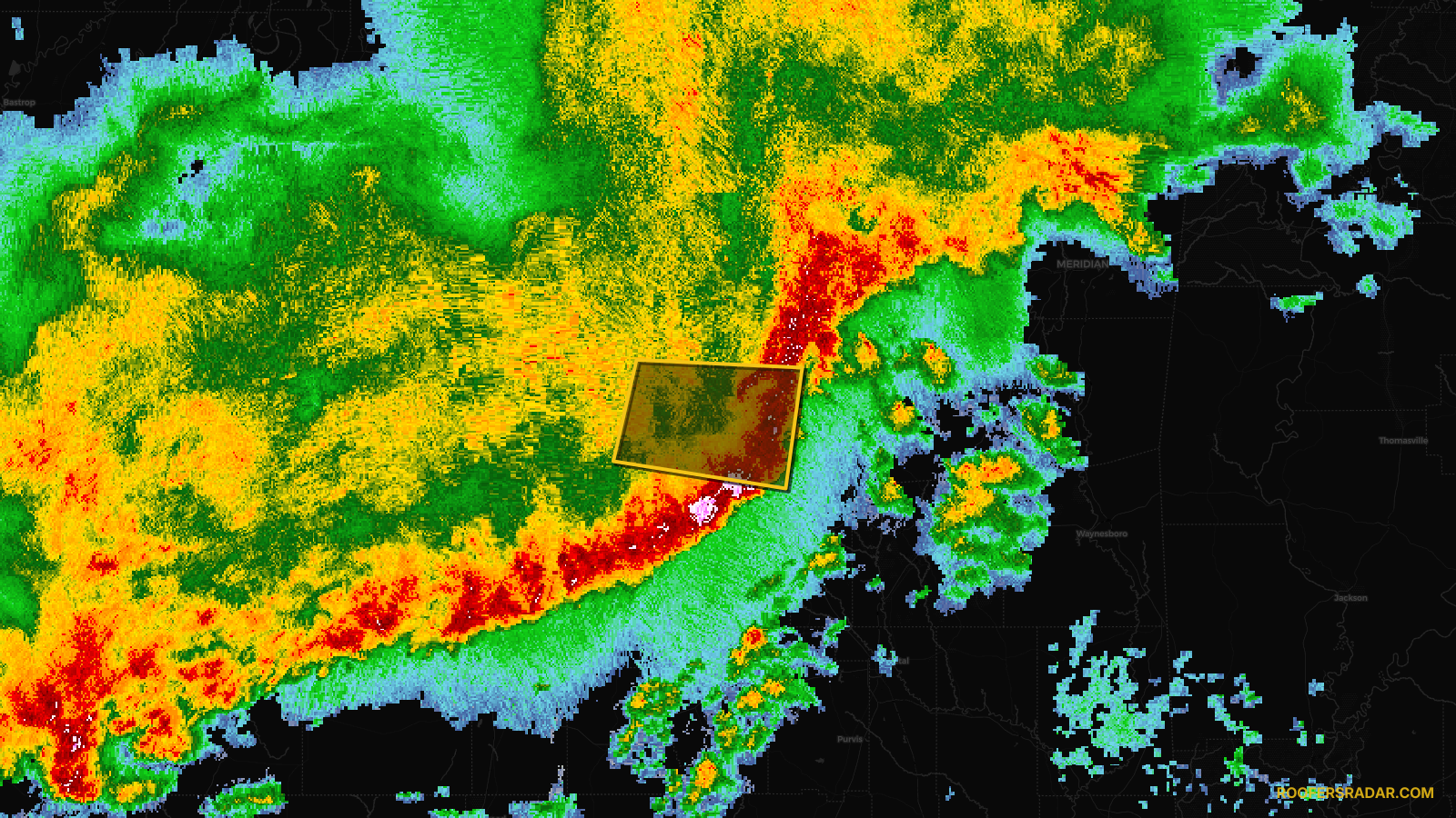 Tornado Warning issued April 25 at 2:51AM CDT until April 25 at 3:30AM CDT by NWS Jackson MS