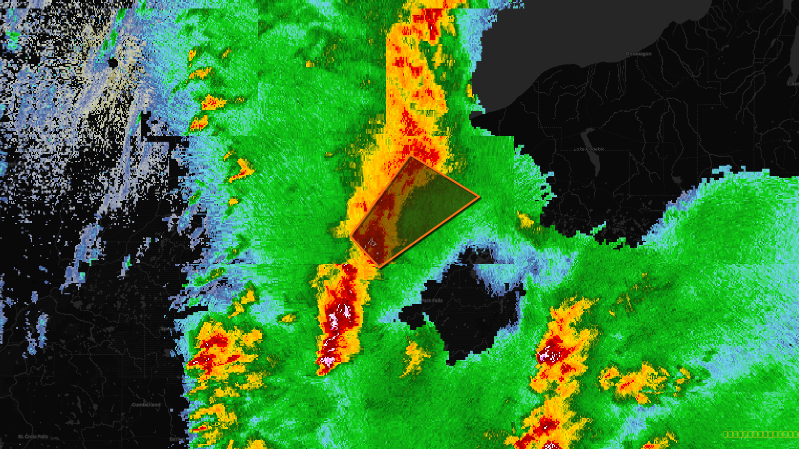 Tornado Warning — Ashland, WI; Iron, WI