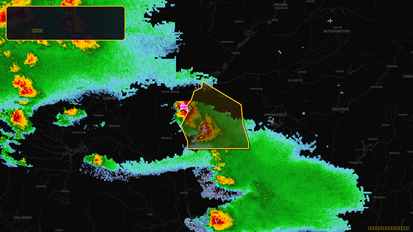 Severe Thunderstorm Warning — Cass, IL; Morgan, IL; Scott, IL
