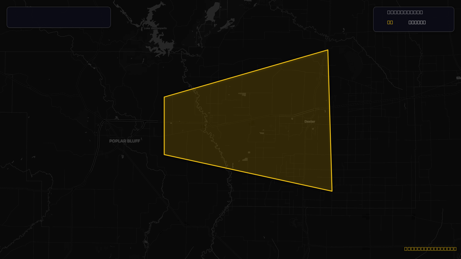 Severe Thunderstorm Warning — Butler, MO; Stoddard, MO