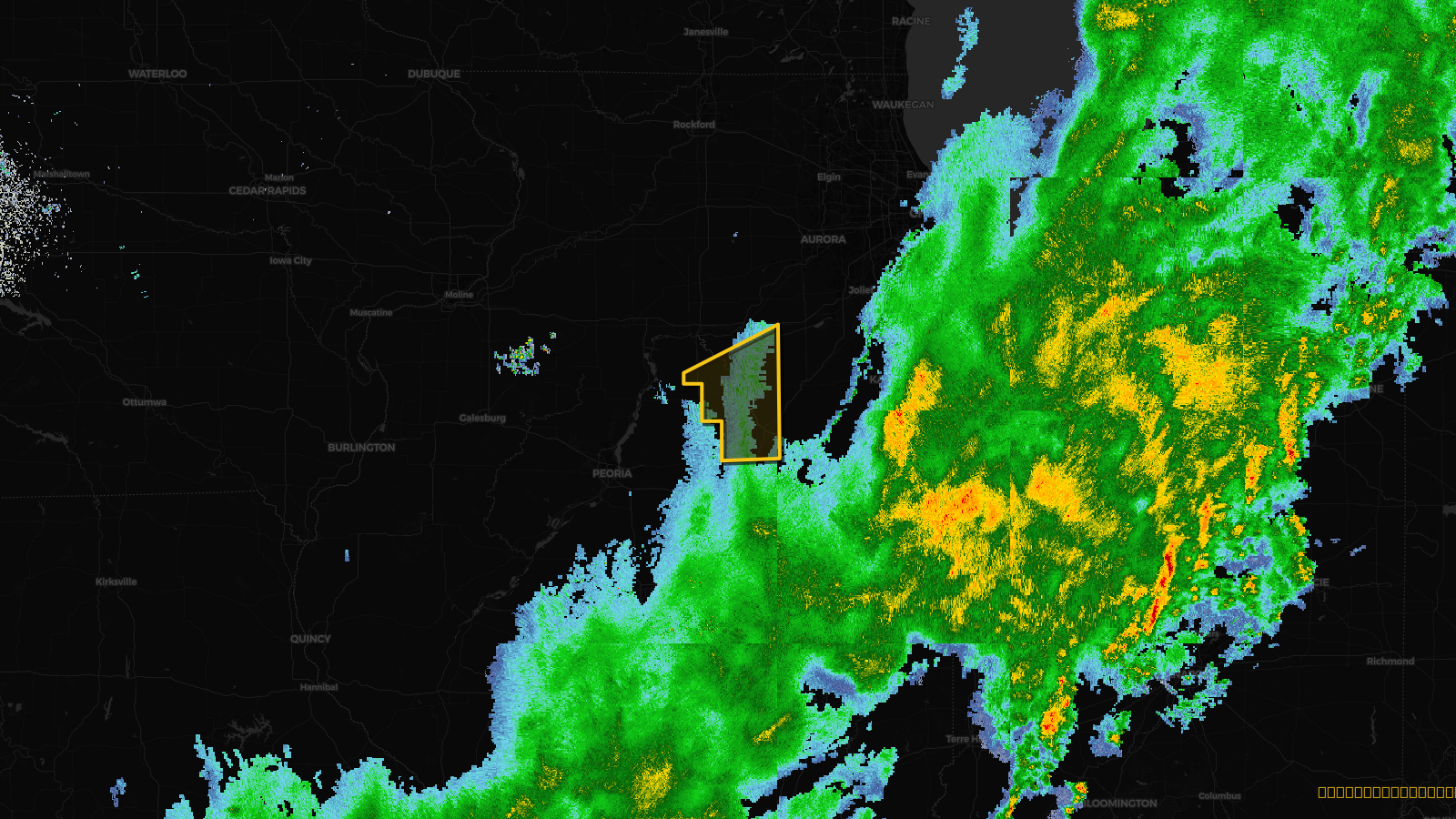 Tornado Warning — La Salle, IL; Livingston, IL