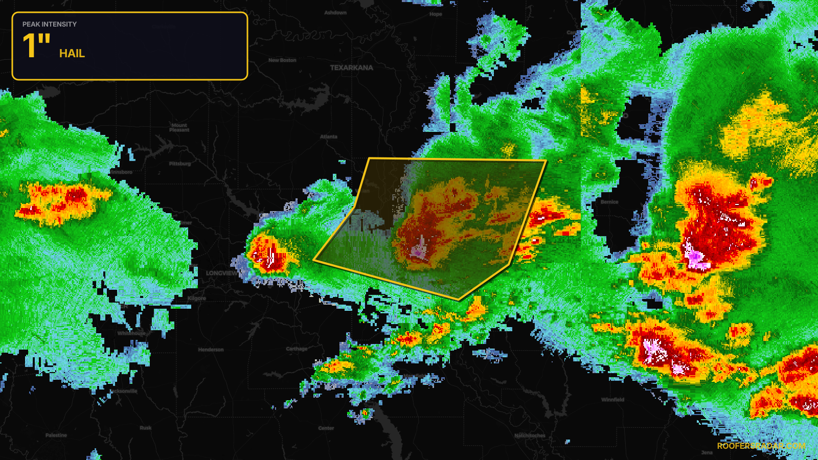 Severe Thunderstorm Warning issued April 29 at 1:55PM CDT until April 29 at 2:45PM CDT by NWS Shreveport LA