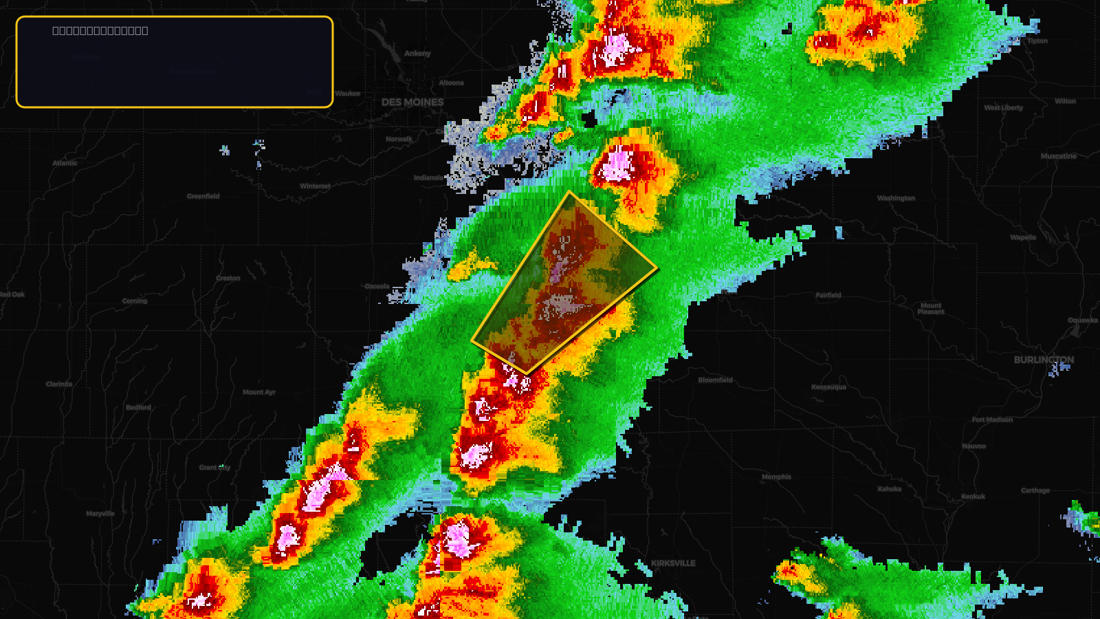 Severe Thunderstorm Warning — Appanoose, IA; Lucas, IA; Mahaska, IA; Marion, IA; Monroe, IA; Wayne, IA