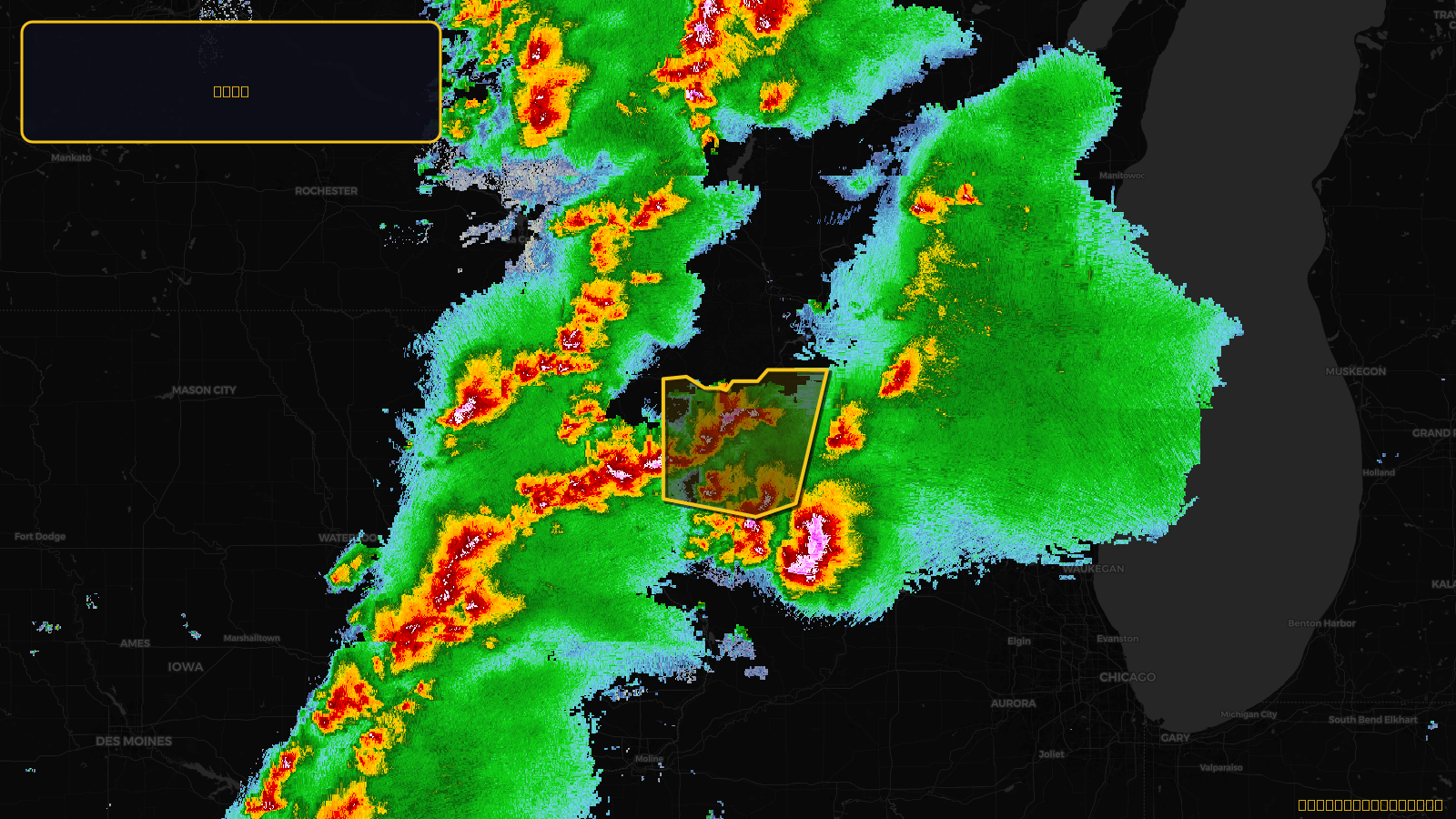Severe Thunderstorm Warning — Dane, WI; Green, WI; Iowa, WI; Lafayette, WI