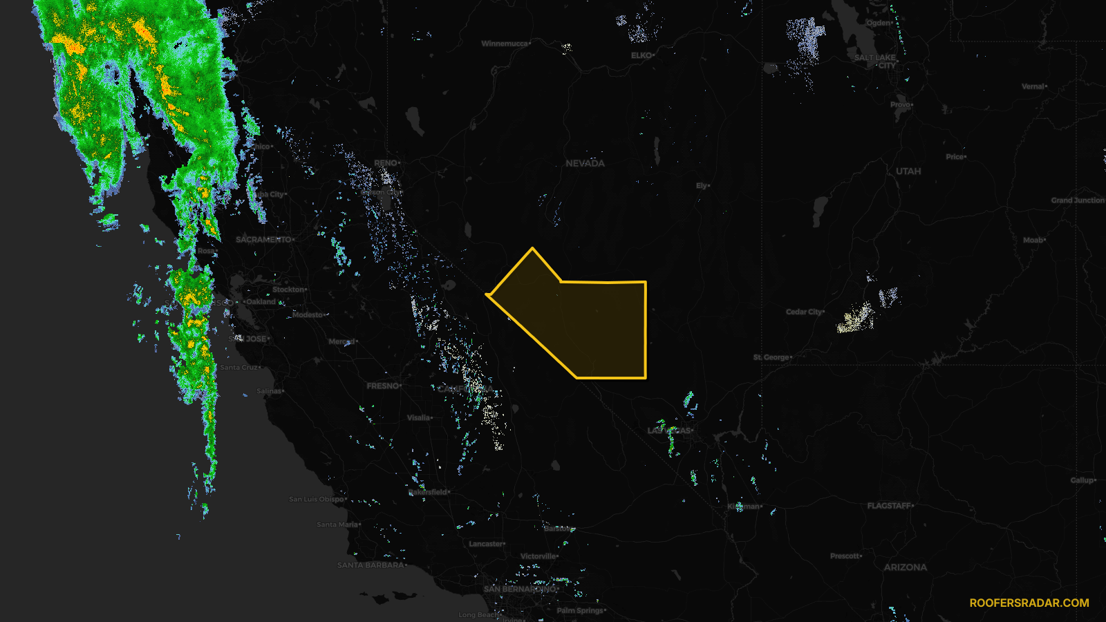 High Wind Watch — Esmeralda and Central Nye County