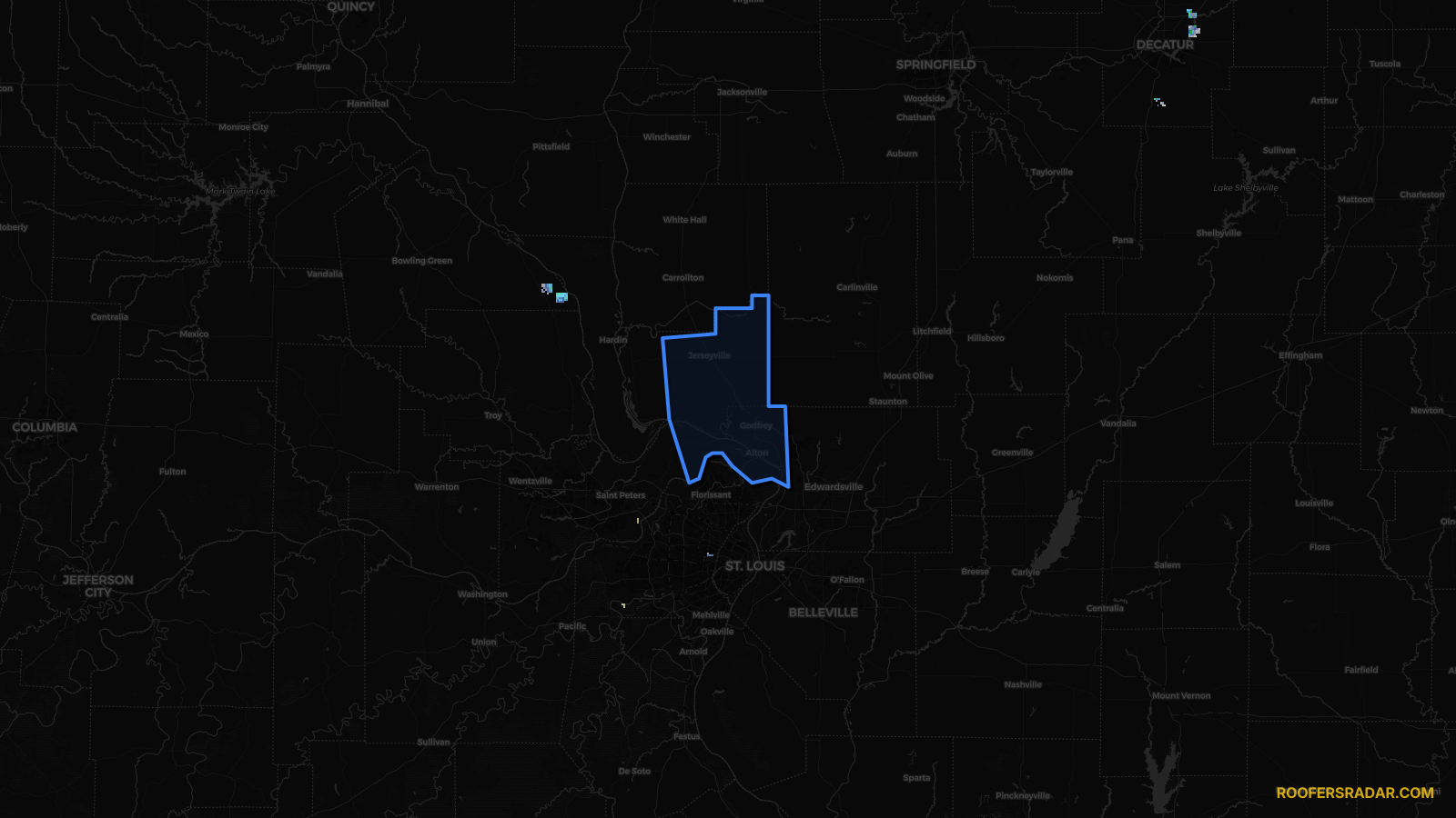 Severe Thunderstorm Warning — Jersey, IL; Madison, IL; St. Charles, MO