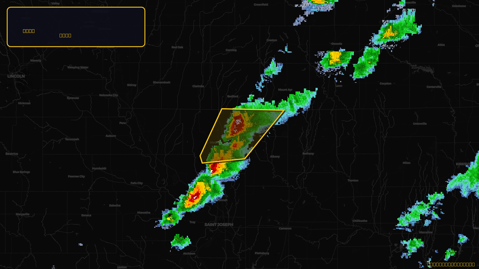 Severe Thunderstorm Warning — Gentry, MO; Nodaway, MO; Worth, MO