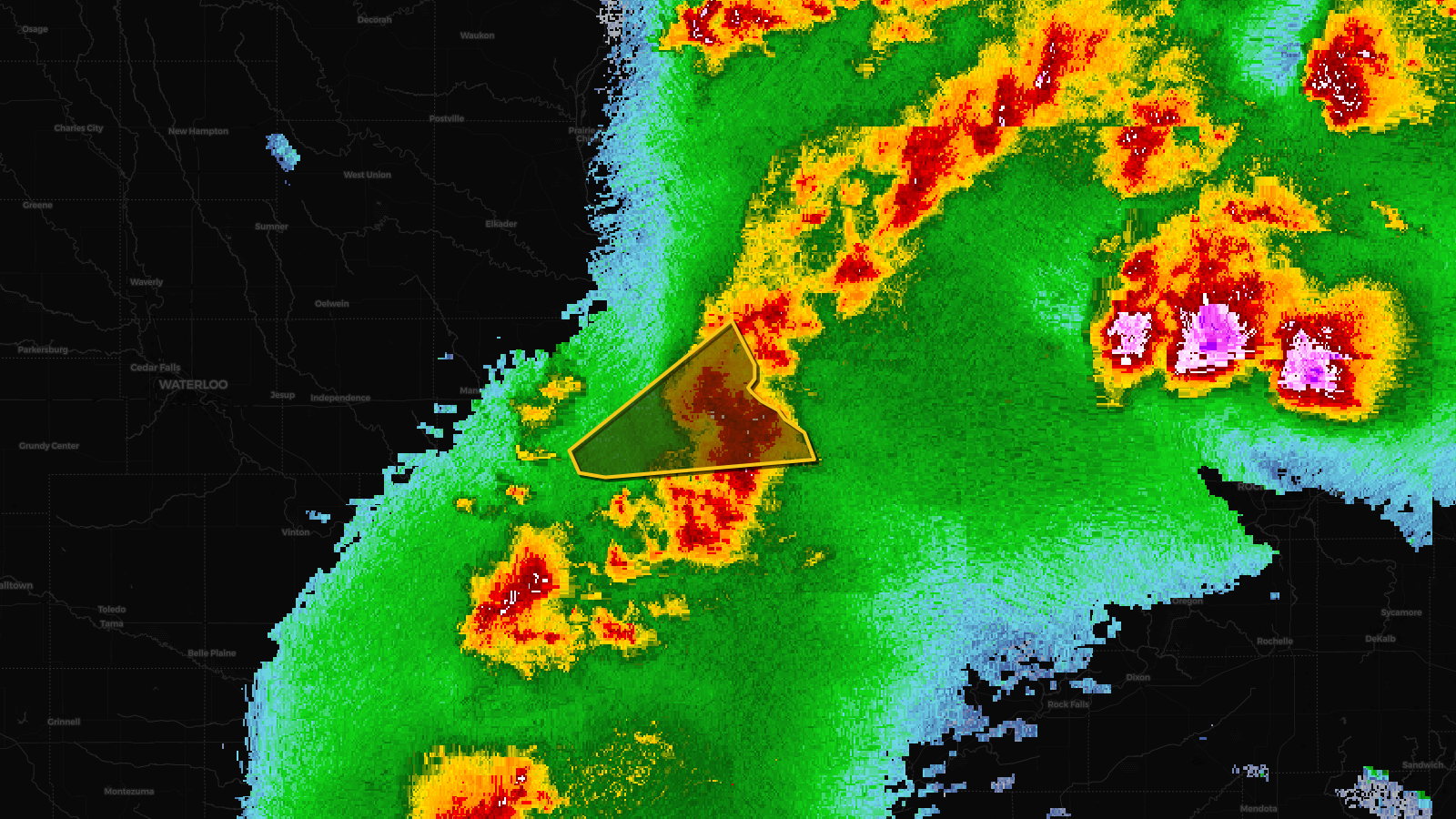 Tornado Warning — Delaware, IA; Dubuque, IA; Jackson, IA