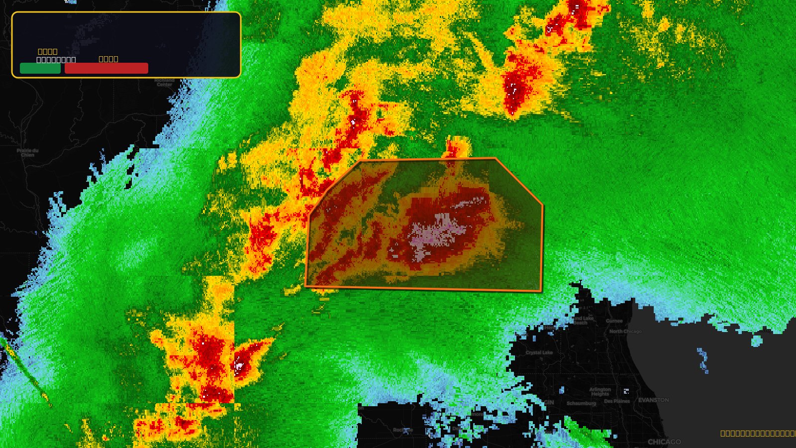 Severe Thunderstorm Warning — Dane, WI; Green, WI; Jefferson, WI; Rock, WI; Walworth, WI; Waukesha, WI