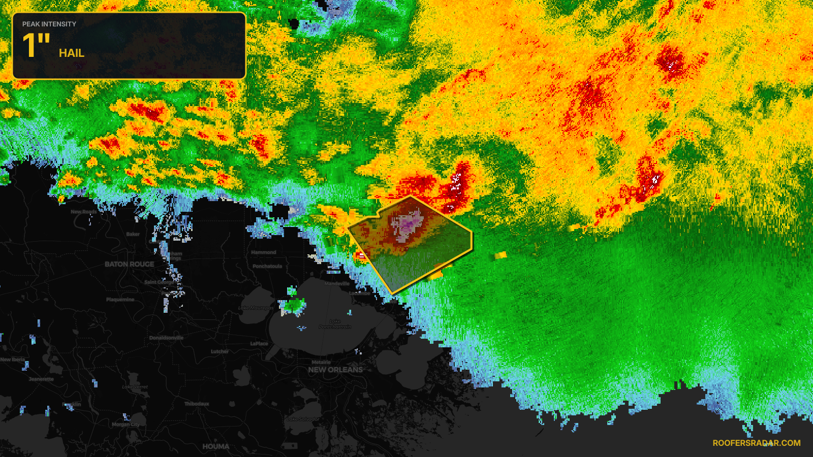 Severe Thunderstorm Warning issued April 29 at 7:15PM CDT until April 29 at 8:00PM CDT by NWS New Orleans LA