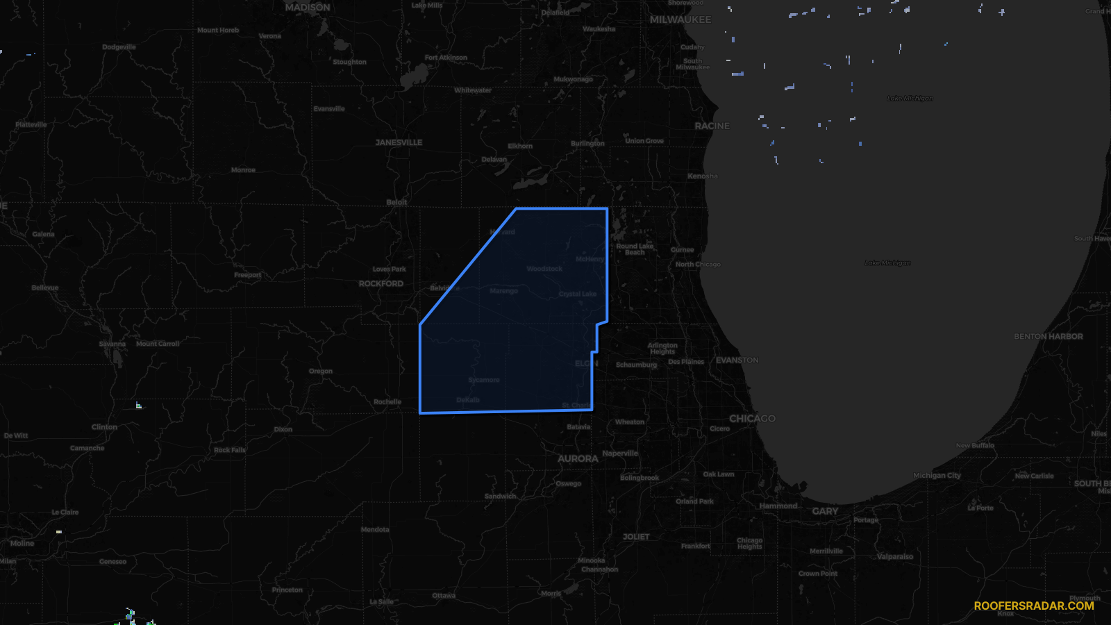 Severe Thunderstorm Warning — Boone, IL; De Kalb, IL; Kane, IL; McHenry, IL