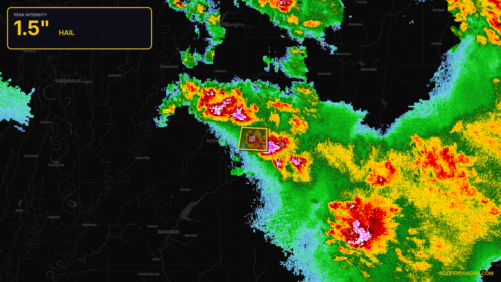 Severe Thunderstorm Warning issued April 28 at 6:40PM CDT until April 28 at 7:15PM CDT by NWS Jackson MS