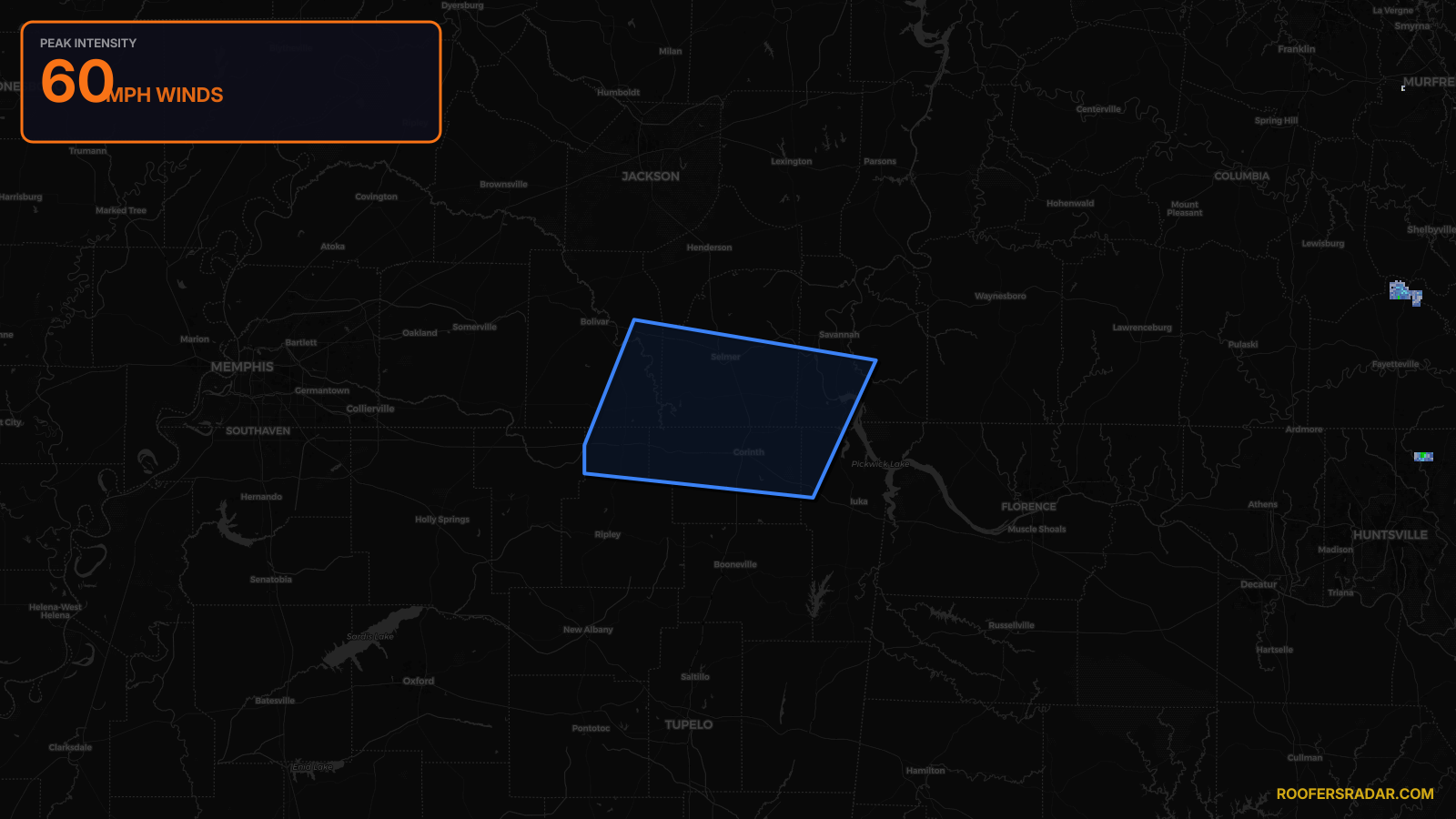 Severe Thunderstorm Warning issued April 28 at 11:20PM CDT until April 29 at 12:00AM CDT by NWS Memphis TN