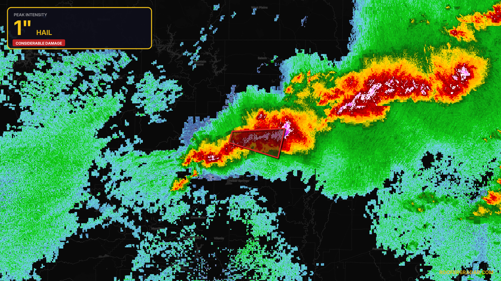 Tornado Warning issued April 27 at 10:44PM CDT until April 27 at 11:30PM CDT by NWS Little Rock AR