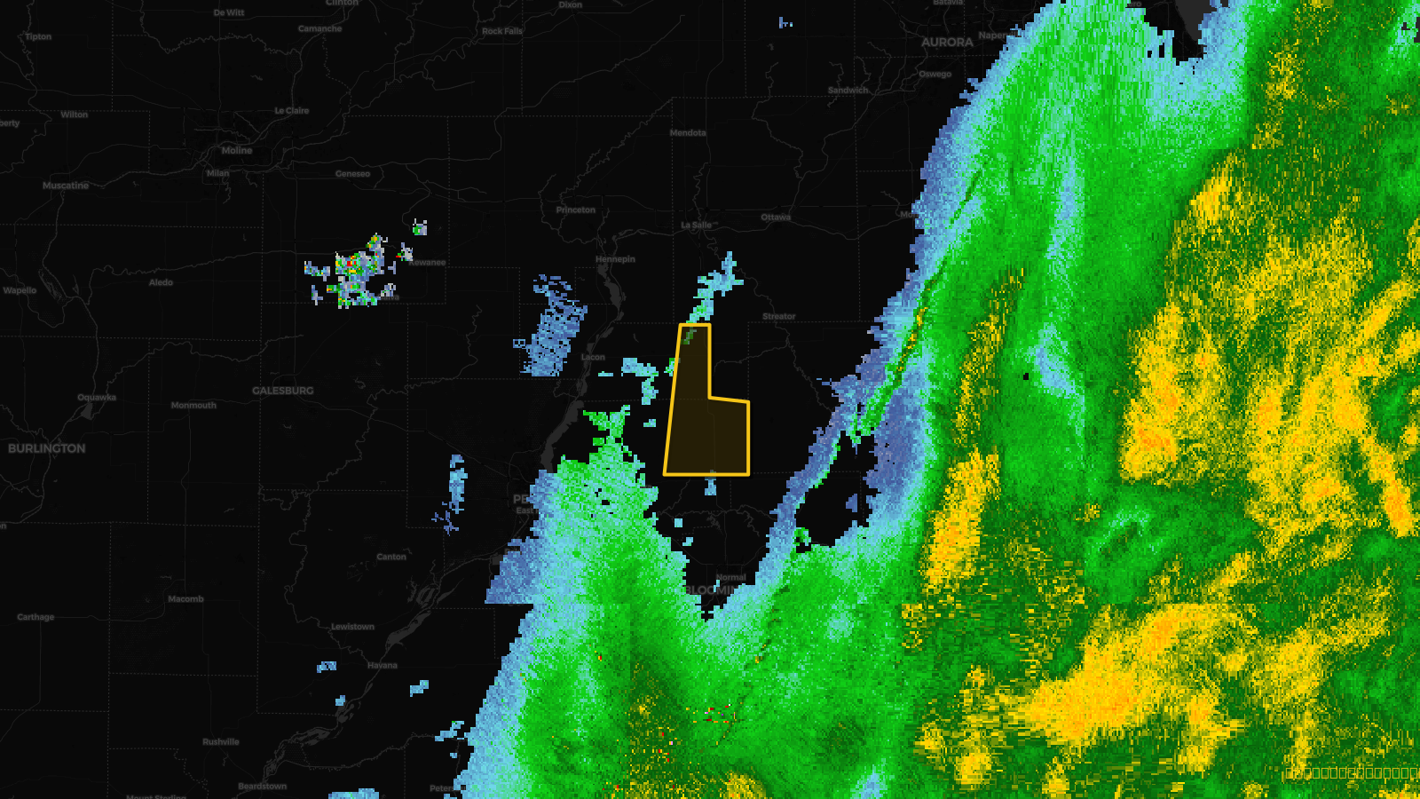 Tornado Warning — Marshall, IL; Woodford, IL