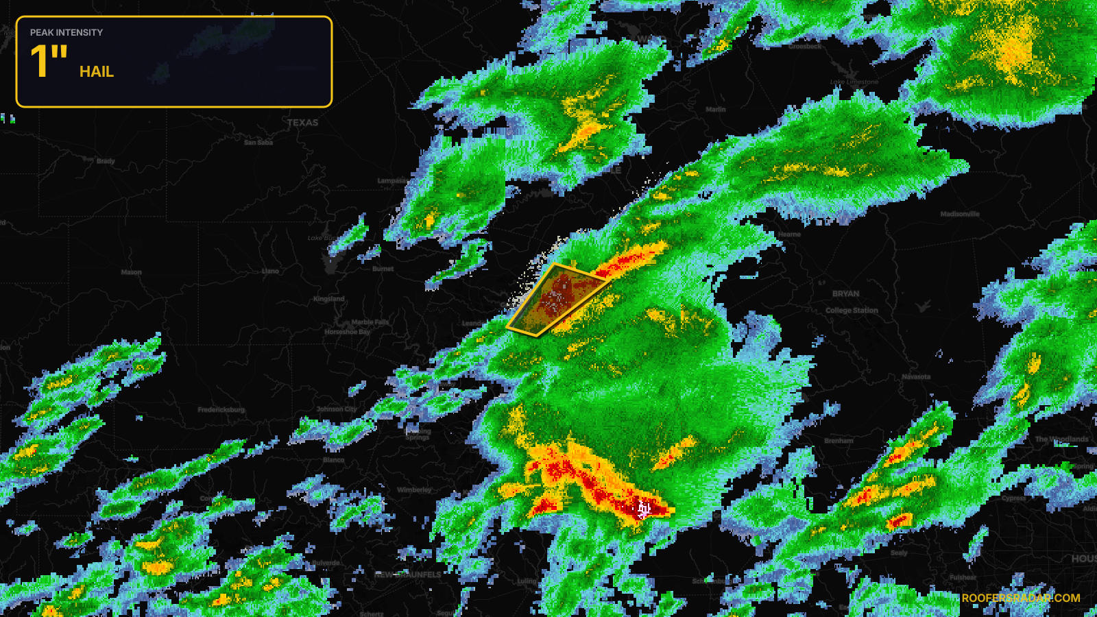 Severe Thunderstorm Warning — Williamson, TX