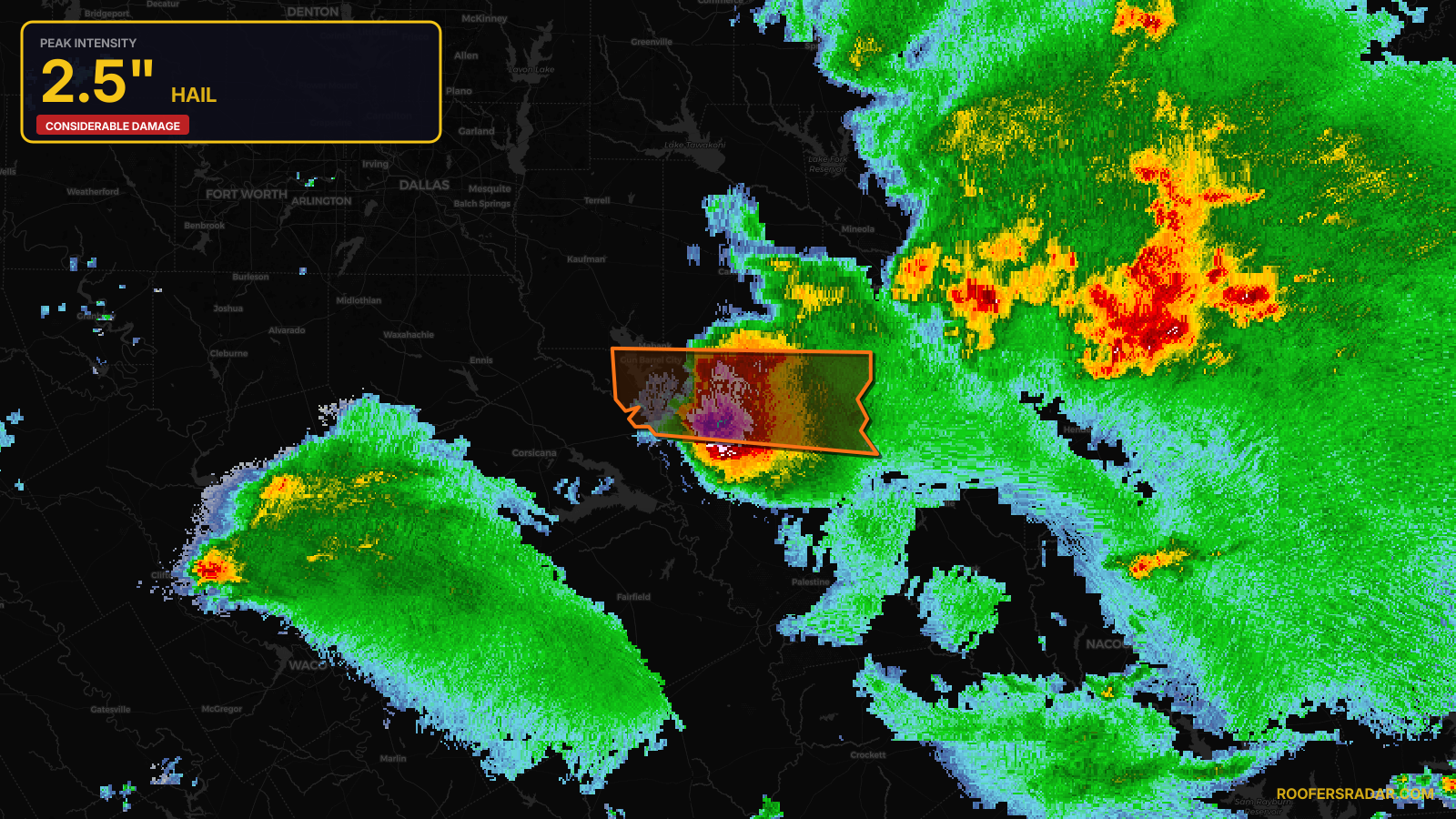 Severe Thunderstorm Warning issued April 29 at 3:46PM CDT until April 29 at 4:45PM CDT by NWS Fort Worth TX