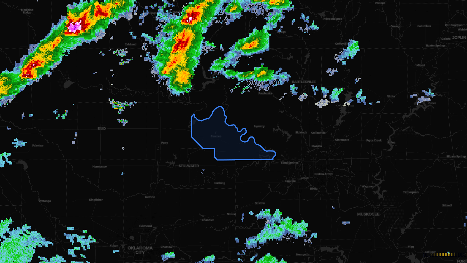 Tornado Watch — Nowata, OK; Osage, OK; Pawnee, OK; Washington, OK