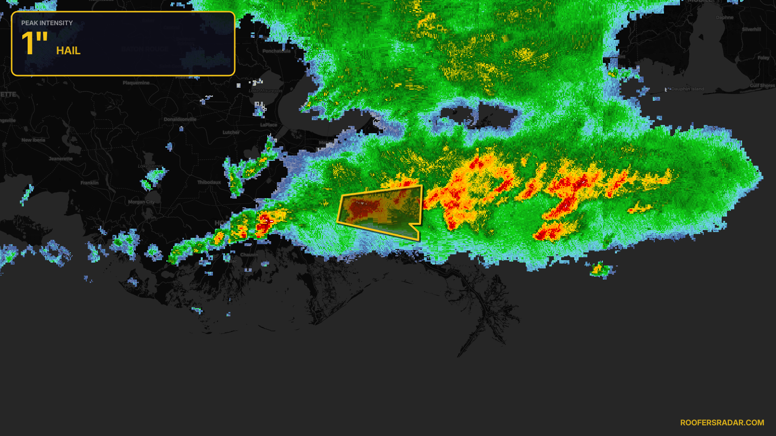 Severe Thunderstorm Warning issued April 30 at 7:16PM CDT until April 30 at 7:45PM CDT by NWS New Orleans LA